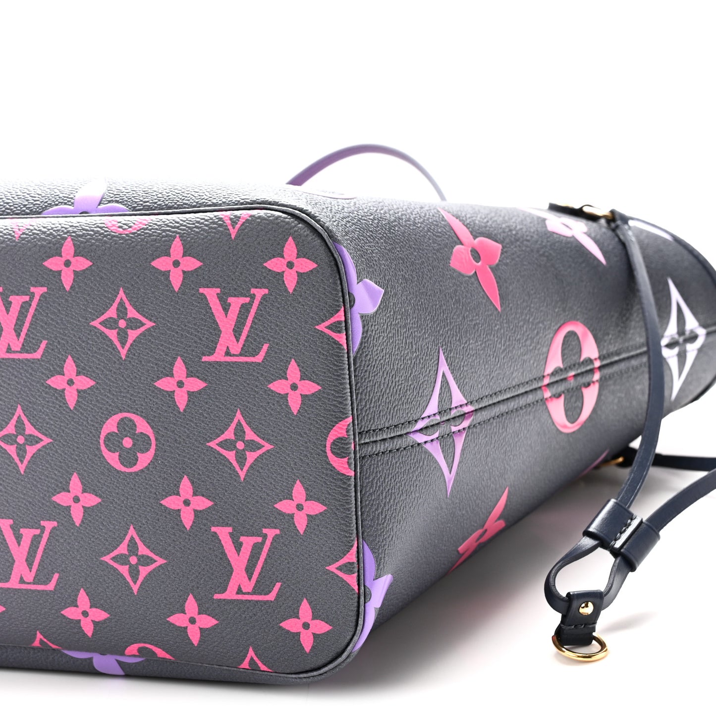 Monogram Giant Spring In The City Neverfull MM Midnight Fuchsia