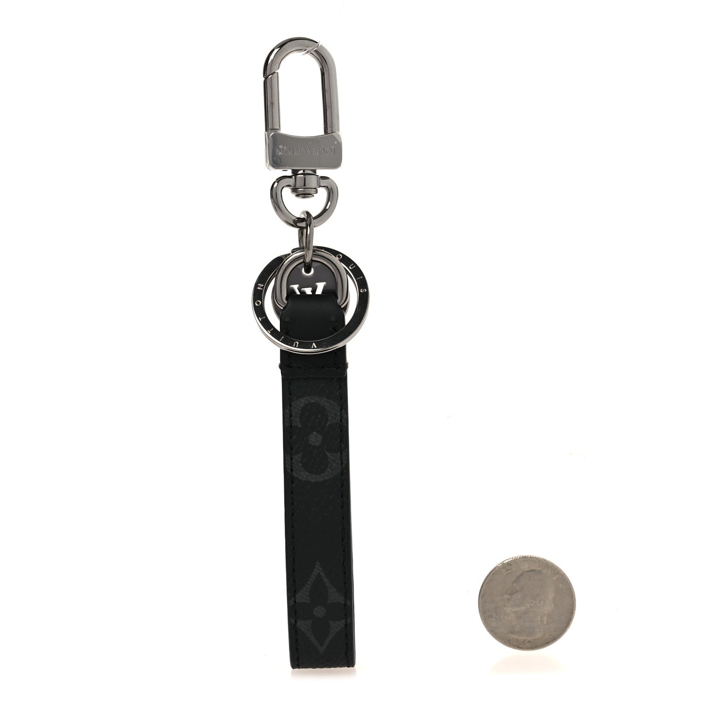 Monogram Eclipse Dragonne Bag Charm Key Holder
