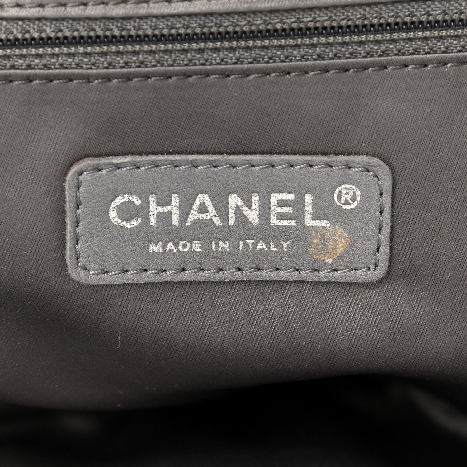 Chanel Lambskin Perforated Clutch White 6 of 10