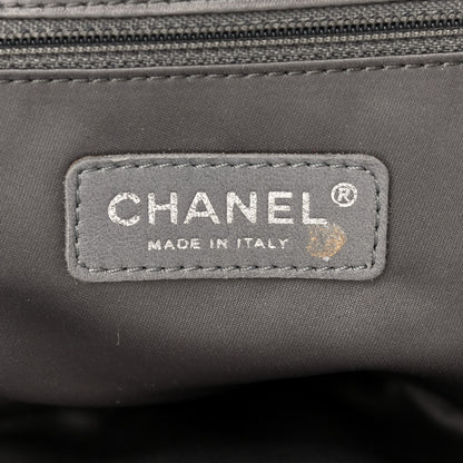 Chanel Lambskin Perforated Clutch White 6 of 10