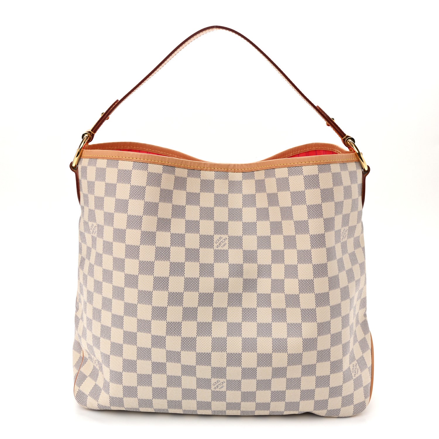 Louis Vuitton Damier Azur Delightful MM Pink 1 of 9