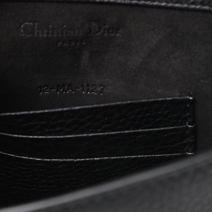 Christian Dior Grained Calfskin J'adior Clutch Black 10 of 13