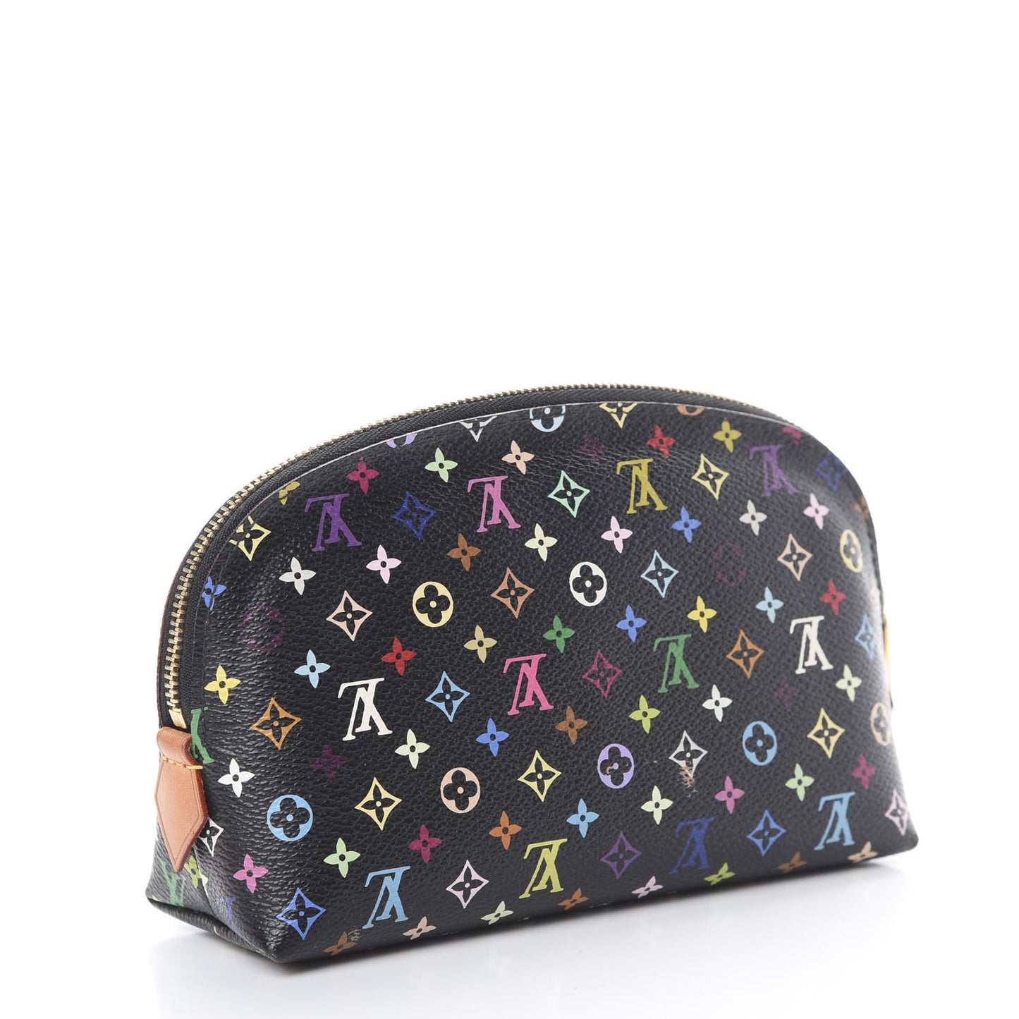 Monogram Multicolor Cosmetic Pouch Black Grenade