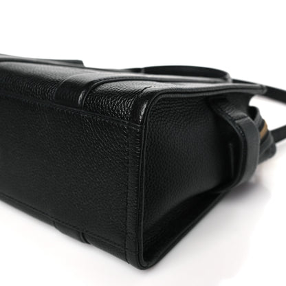 Marc Jacobs Grained Calfskin Small The Tote Bag Black 8 of 8