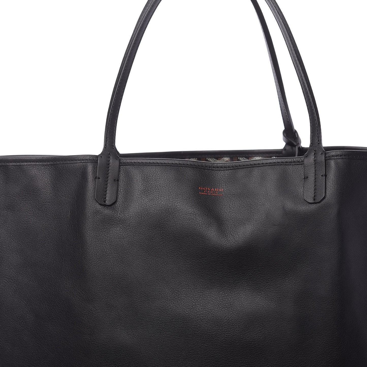 Goyardine Reversible Anjou GM Black