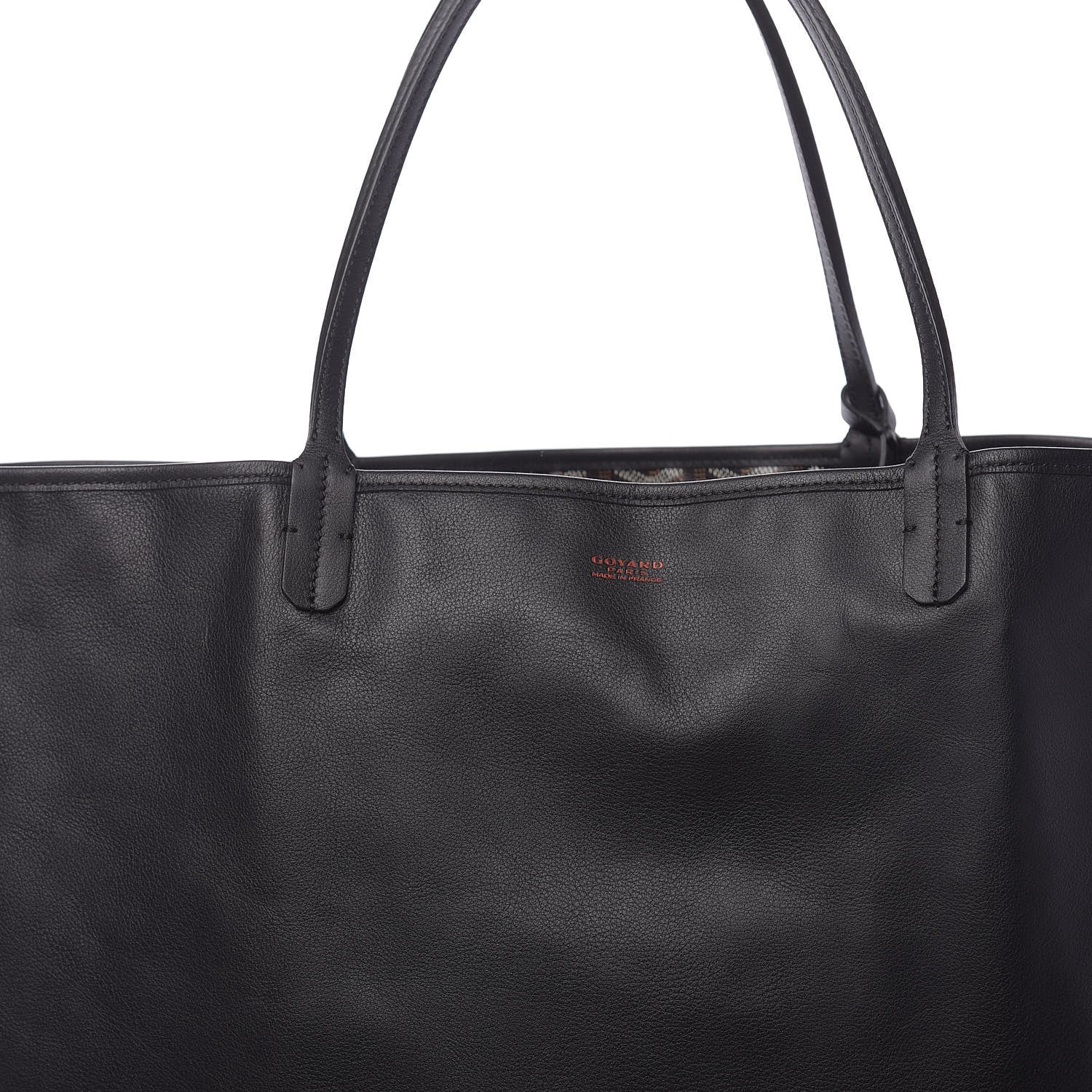 Goyard Goyardine Reversible Anjou GM Black 13 of 15