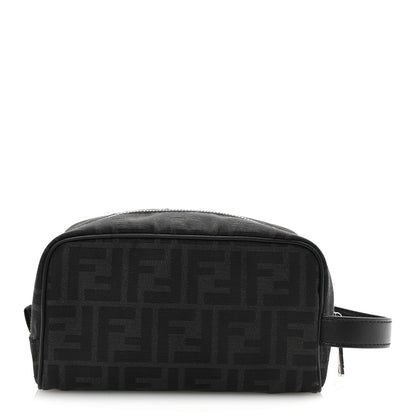 Fendi Jacquard FF Toiletry Case Black 1 of 8
