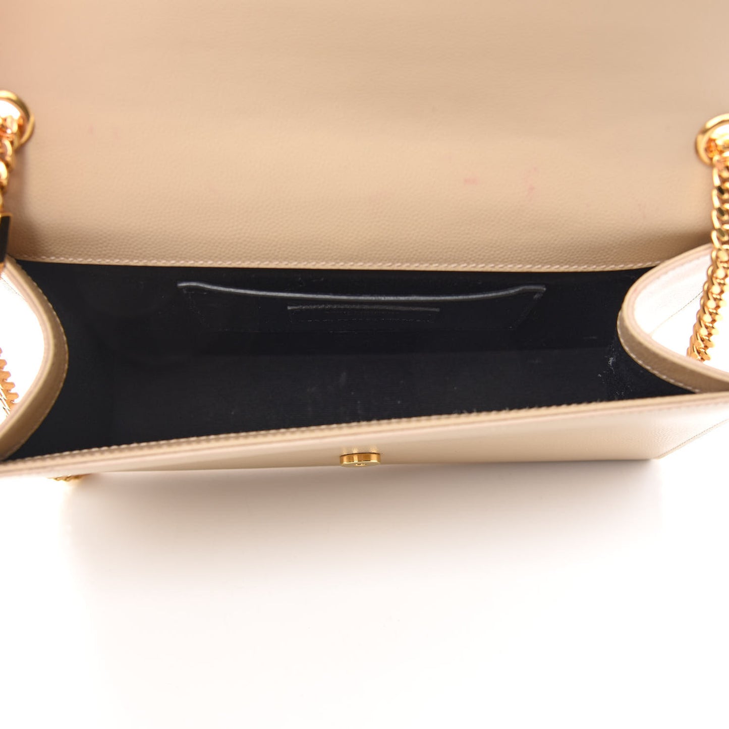 Grain De Poudre Medium Monogram Kate Satchel Dark Beige