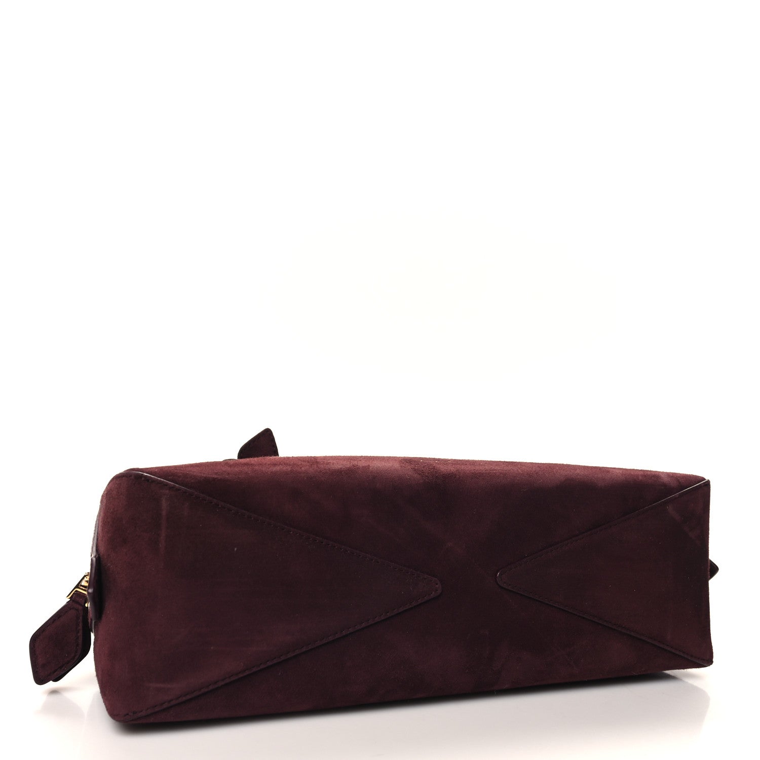 Alaia Suede Goatskin Medium Le Teckel Bag Rouge Grenat 5 of 11