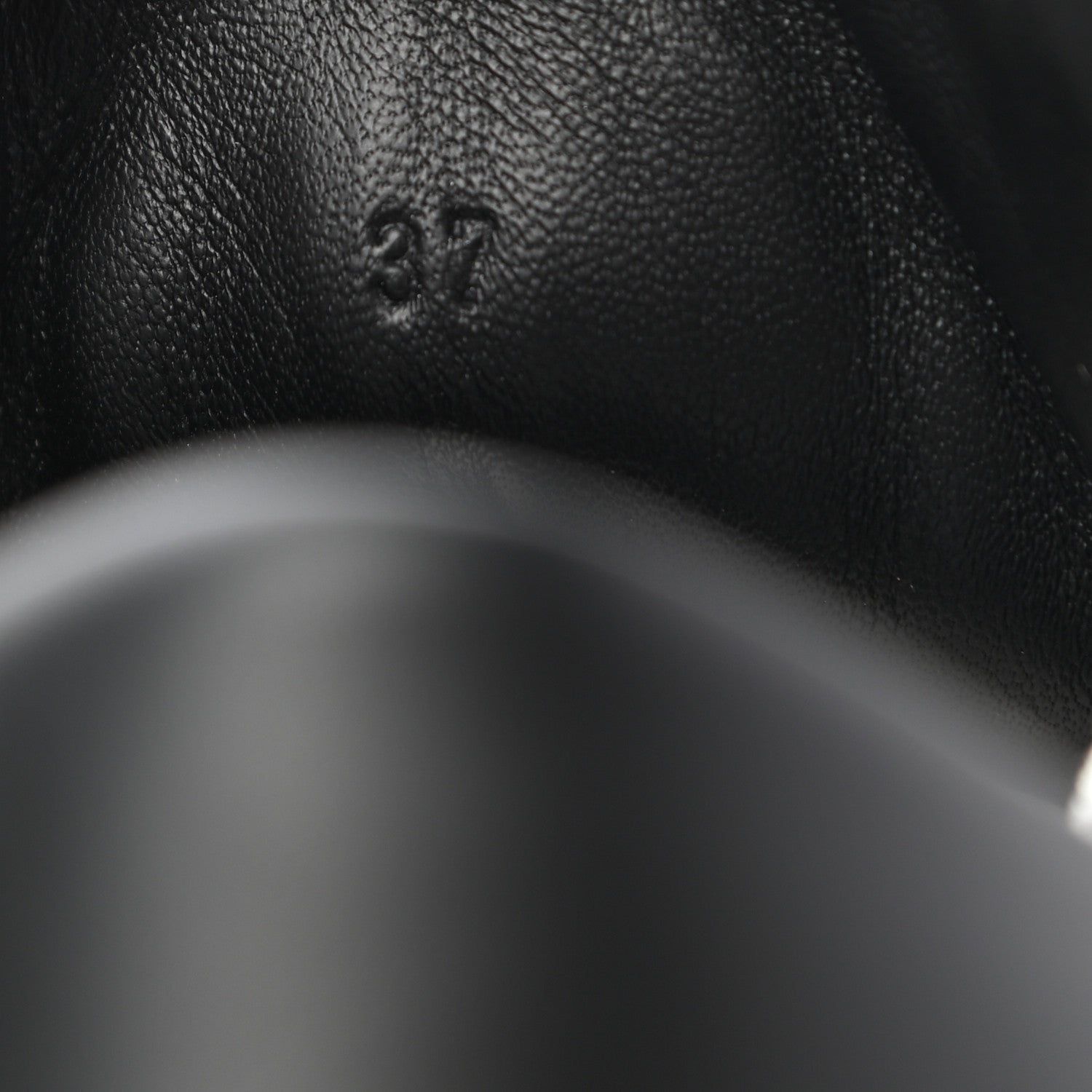 Hermes Calfskin Day Sneakers 37 Black 9 of 10