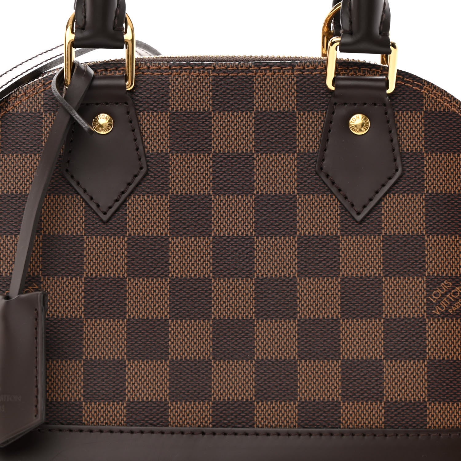 Louis Vuitton Damier Ebene Alma BB 8 of 12