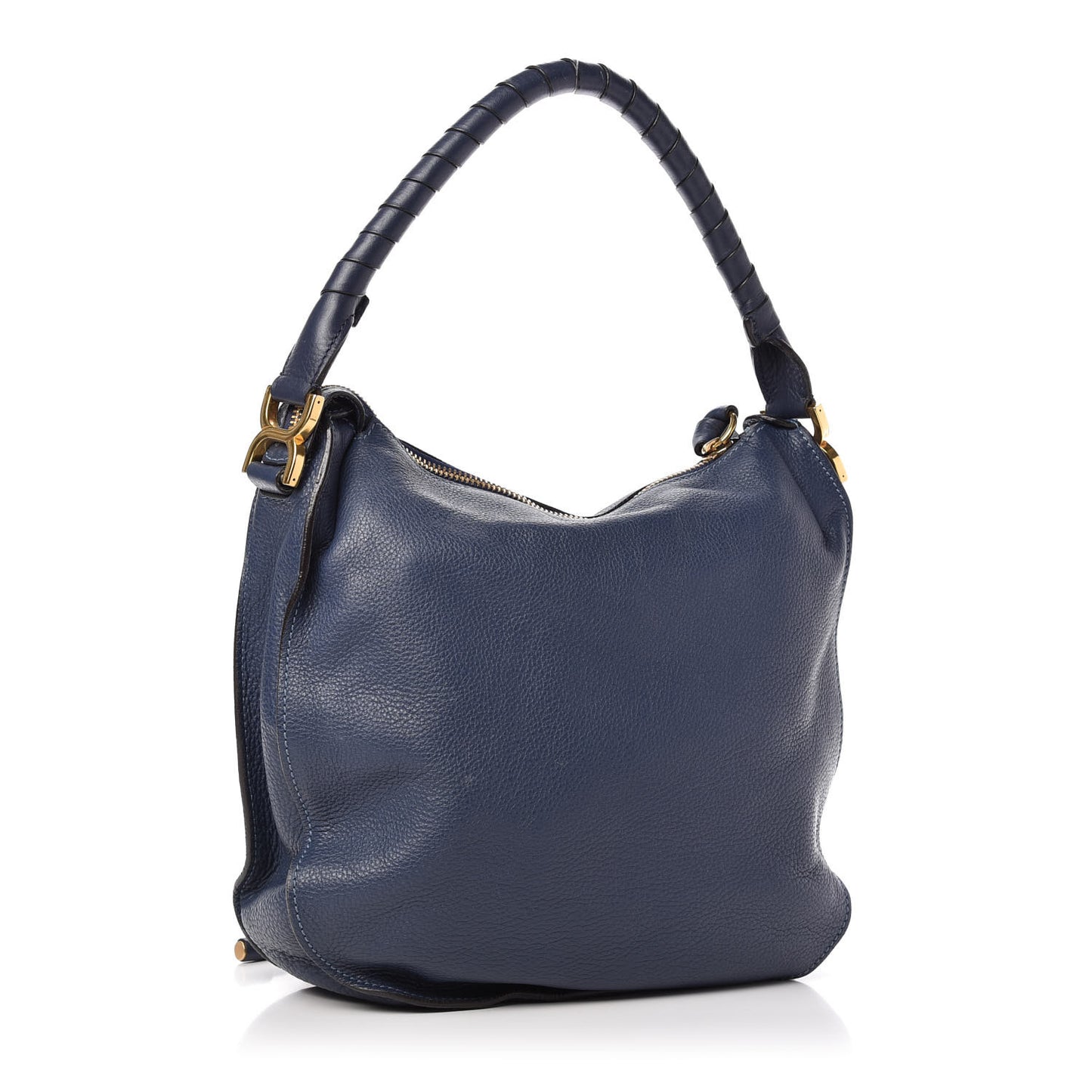 Calfskin Medium Marcie Hobo Scuba Blue