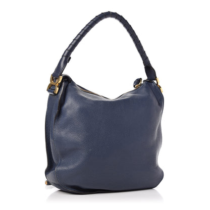 Chloe Calfskin Medium Marcie Hobo Scuba Blue 3 of 9