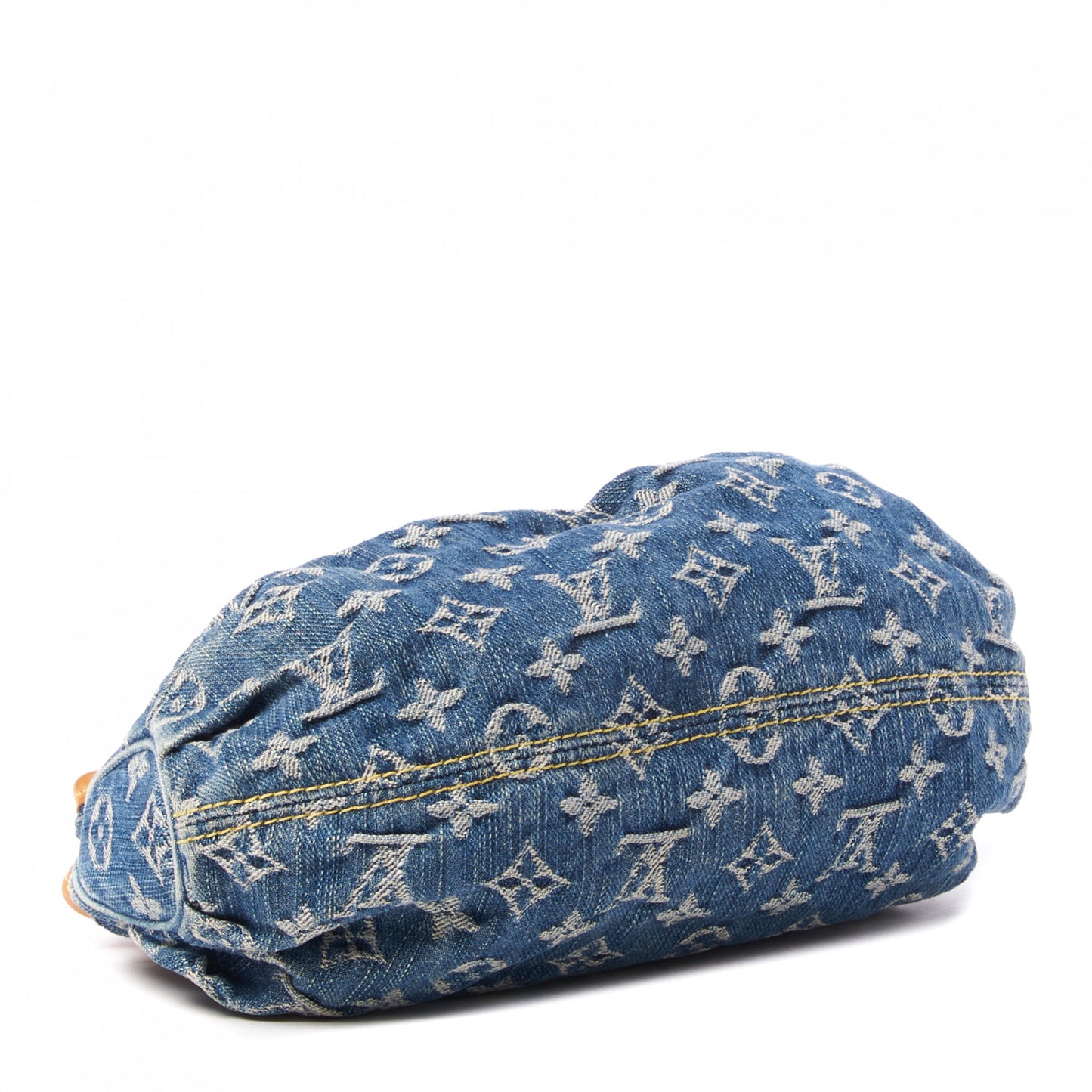 Monogram Denim Pleaty Blue