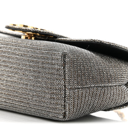Celine Glitter Textile Mini Victoire Bag Gold 8 of 8