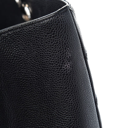 Chanel Caviar Quilted XL Grand Shopping Tote GST Black 8 of 20