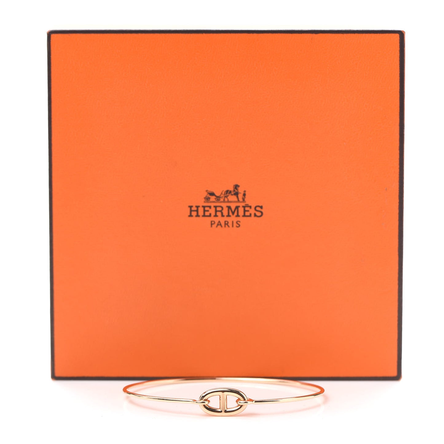 18K Rose Gold PM Ronde Chaine d'Ancre Bracelet SH