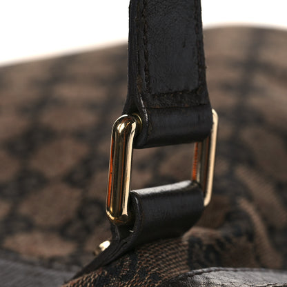 Gucci Monogram Medium Abbey Convertible Tote Dark Brown 13 of 14