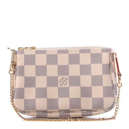 Louis Vuitton Damier Azur Mini Pochette Accessories 1 of 7