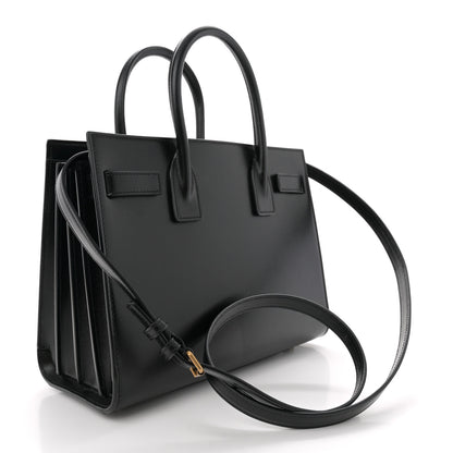 Saint Laurent Calfskin Baby Sac De Jour Black 3 of 11
