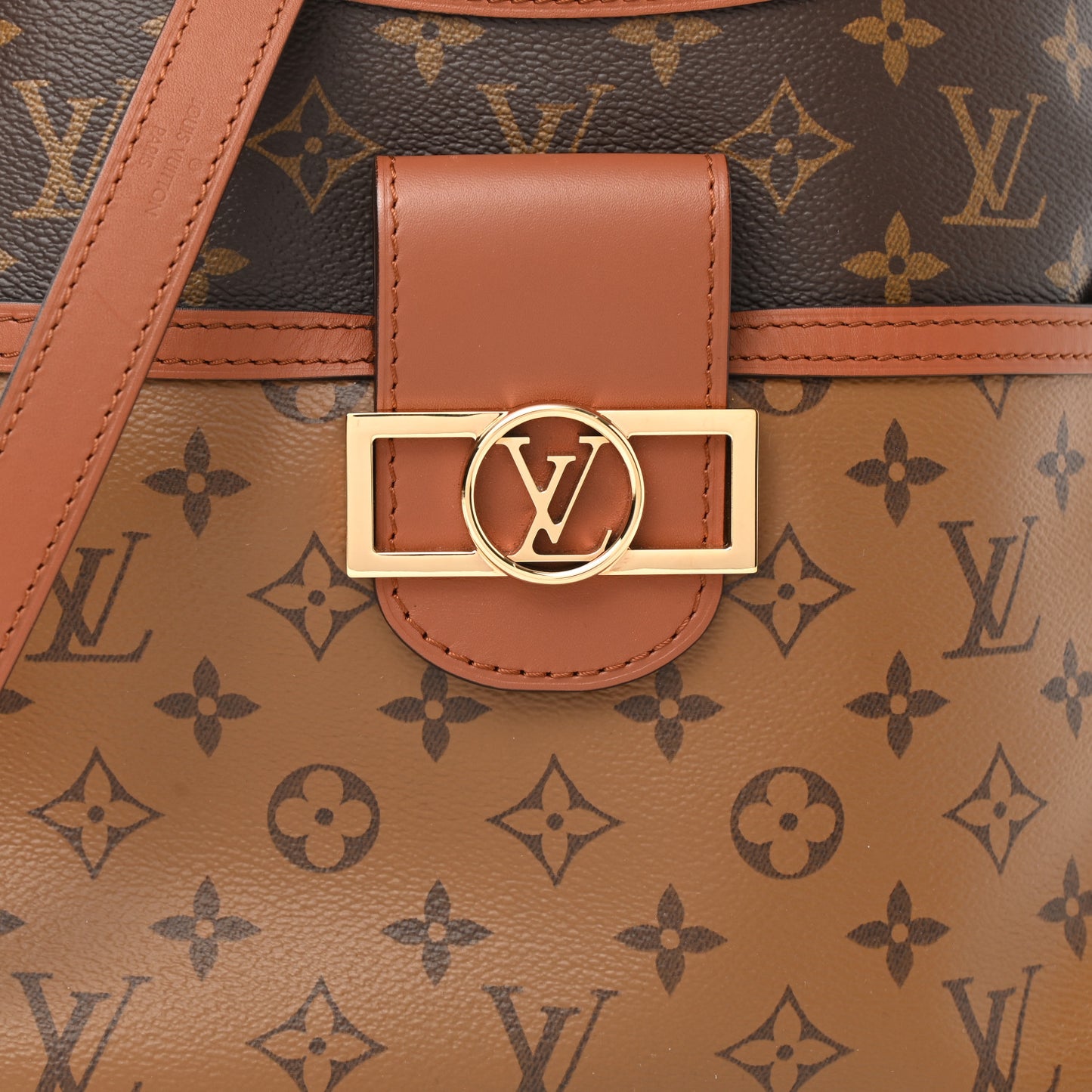 Reverse Monogram Dauphine Hobo PM