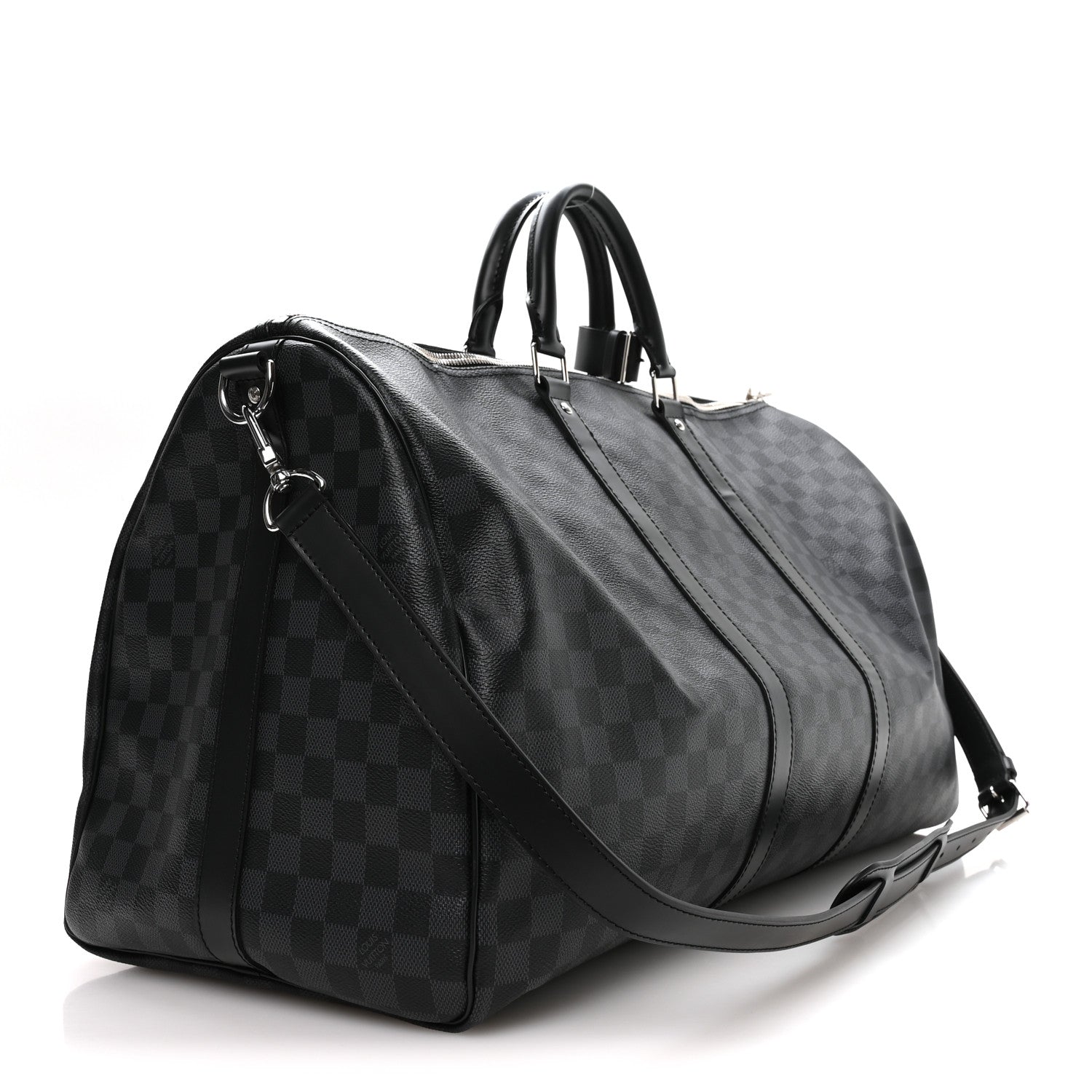Louis Vuitton Damier Graphite Keepall Bandouliere 55 2 of 8