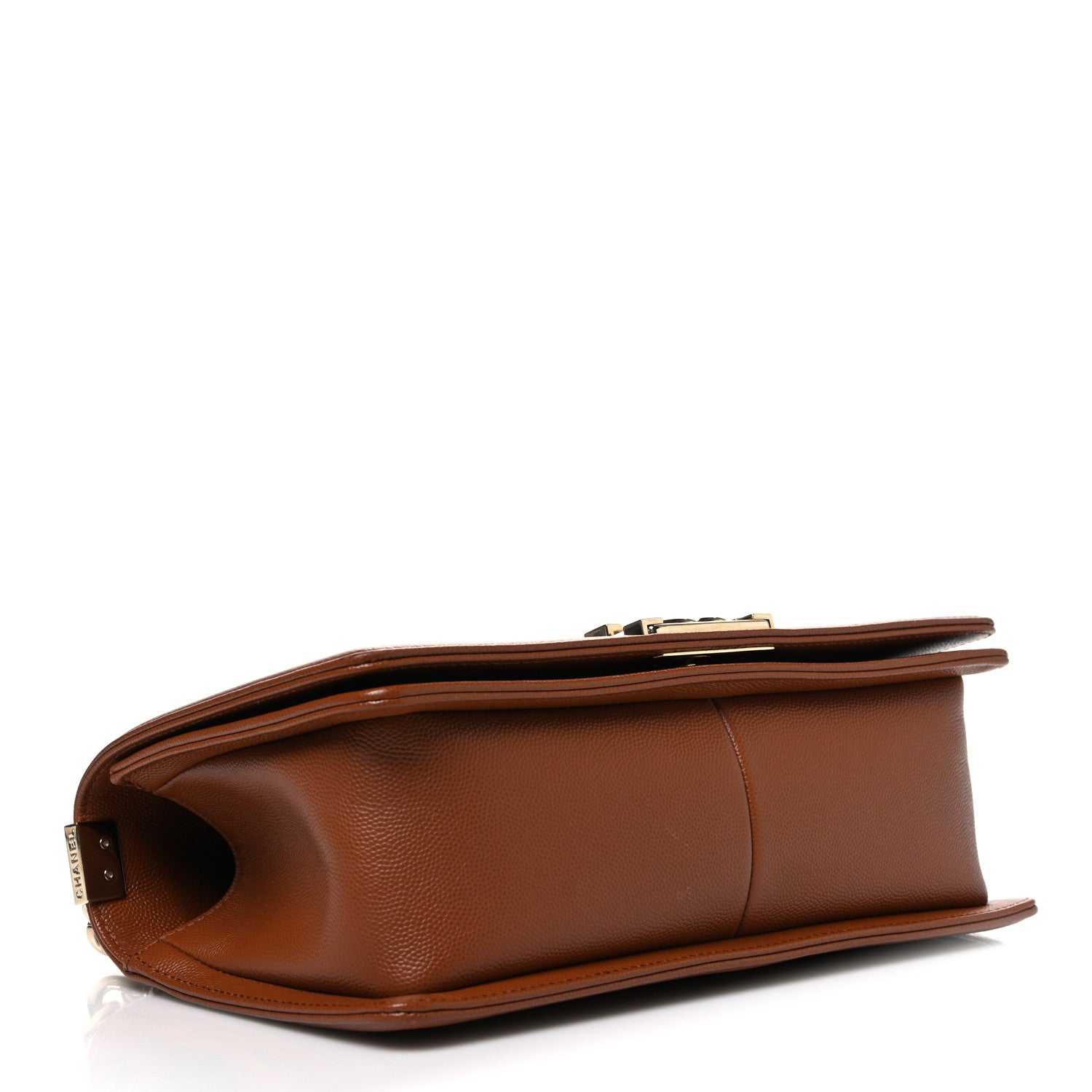 Chanel Caviar Quilted Medium Boy Flap Brown 4 of 11