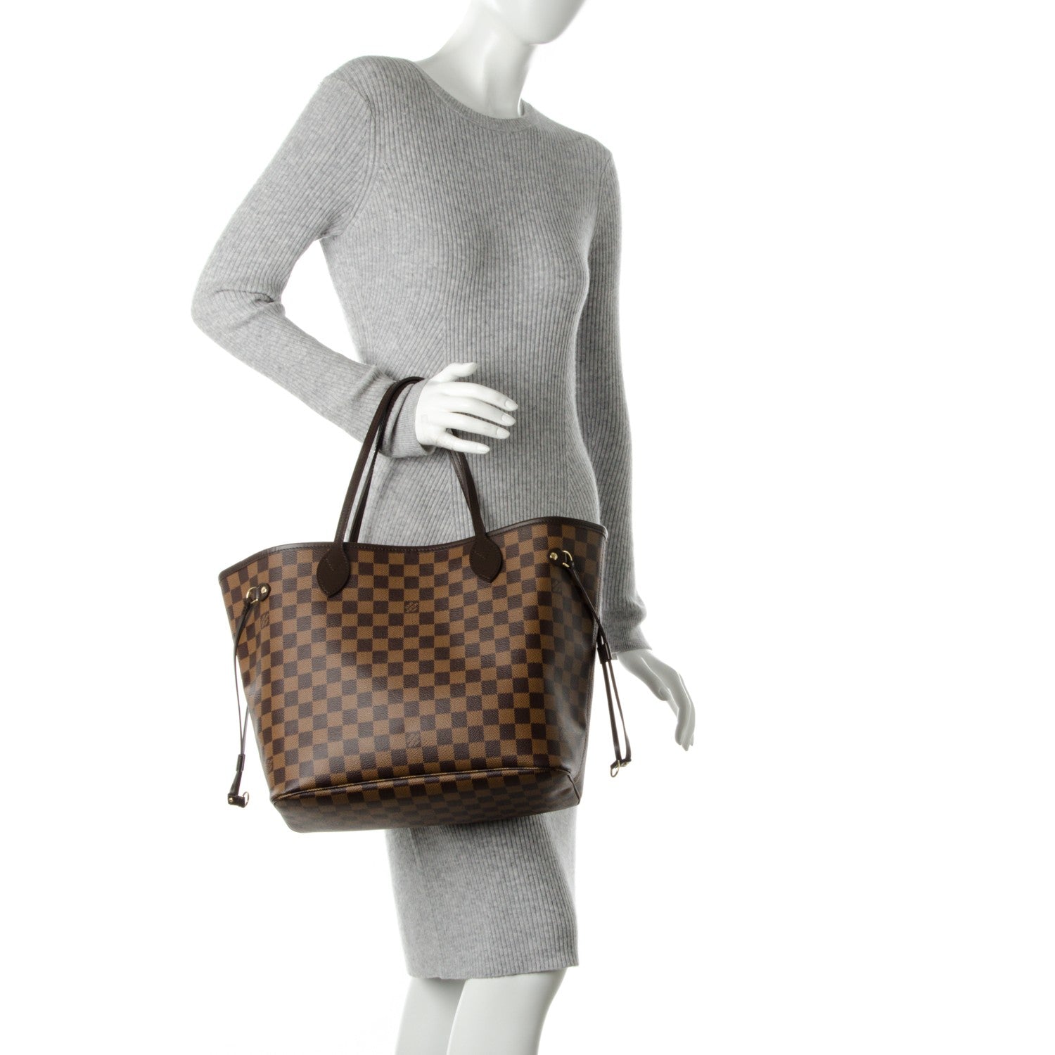 Louis Vuitton Damier Ebene Neo Neverfull MM 2 of 10