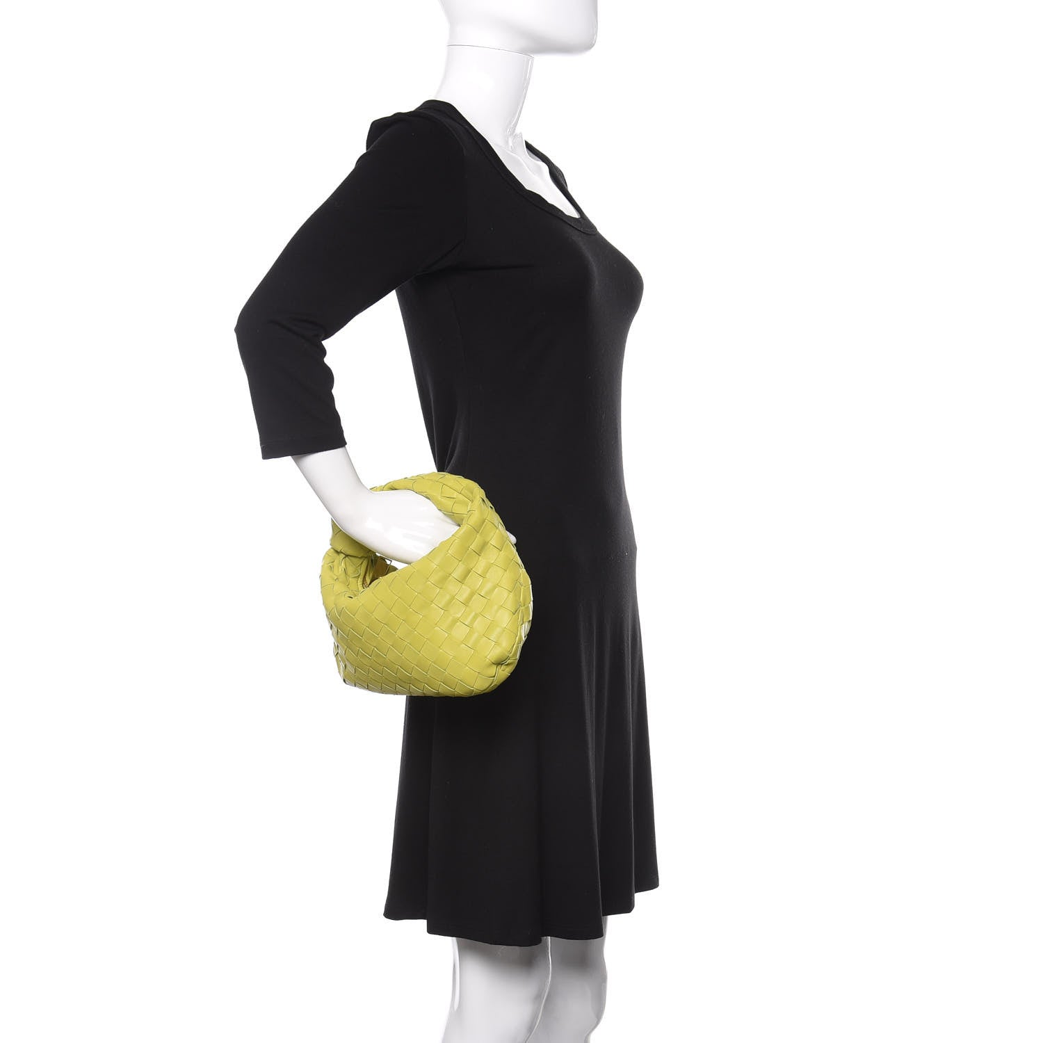 Bottega Veneta Nappa Intrecciato Mini Jodie Kiwi 2 of 9