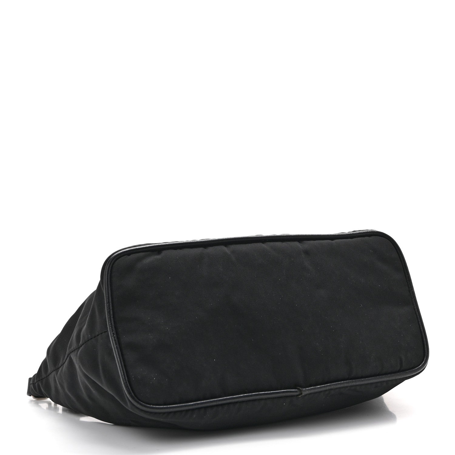 Prada Tessuto Nylon Pochette Bag Black 4 of 14