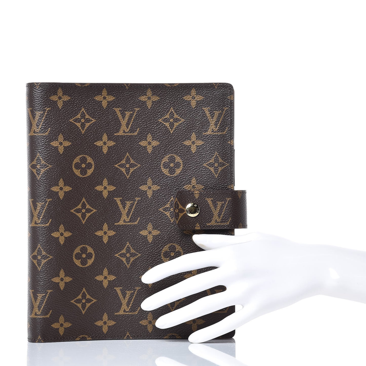 Monogram Large Ring Agenda Cover
