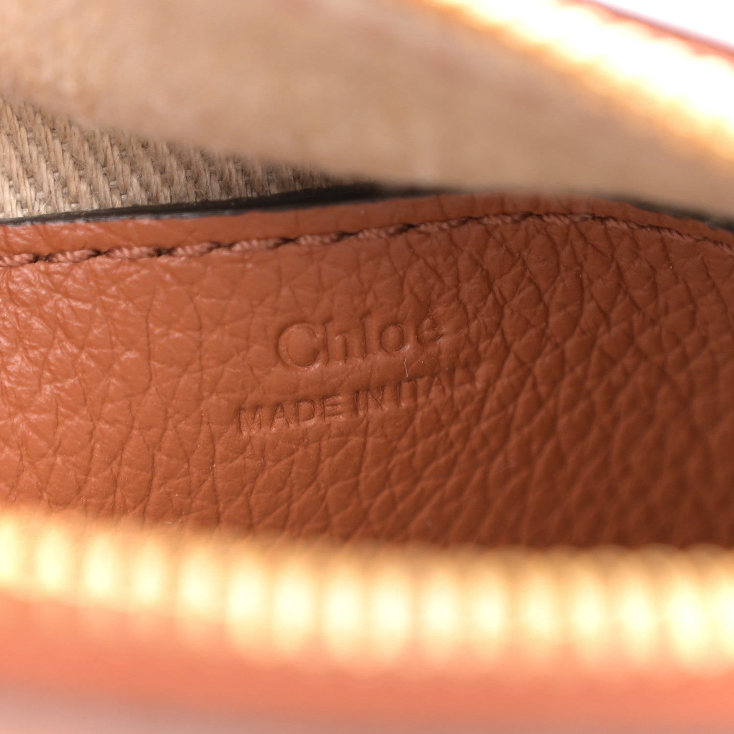 Chloe Calfskin Mini Marcie Satchel Tan 6 of 9