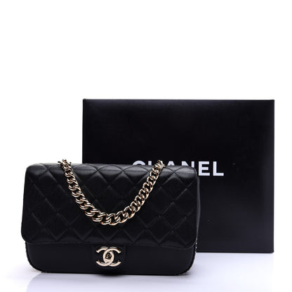 Chanel Caviar Quilted Large Studded Flap Black 13 of 13