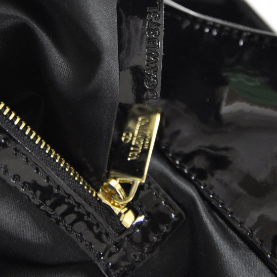 Valentino Garavani Patent Lacca Nuage Hobo Black 8 of 8