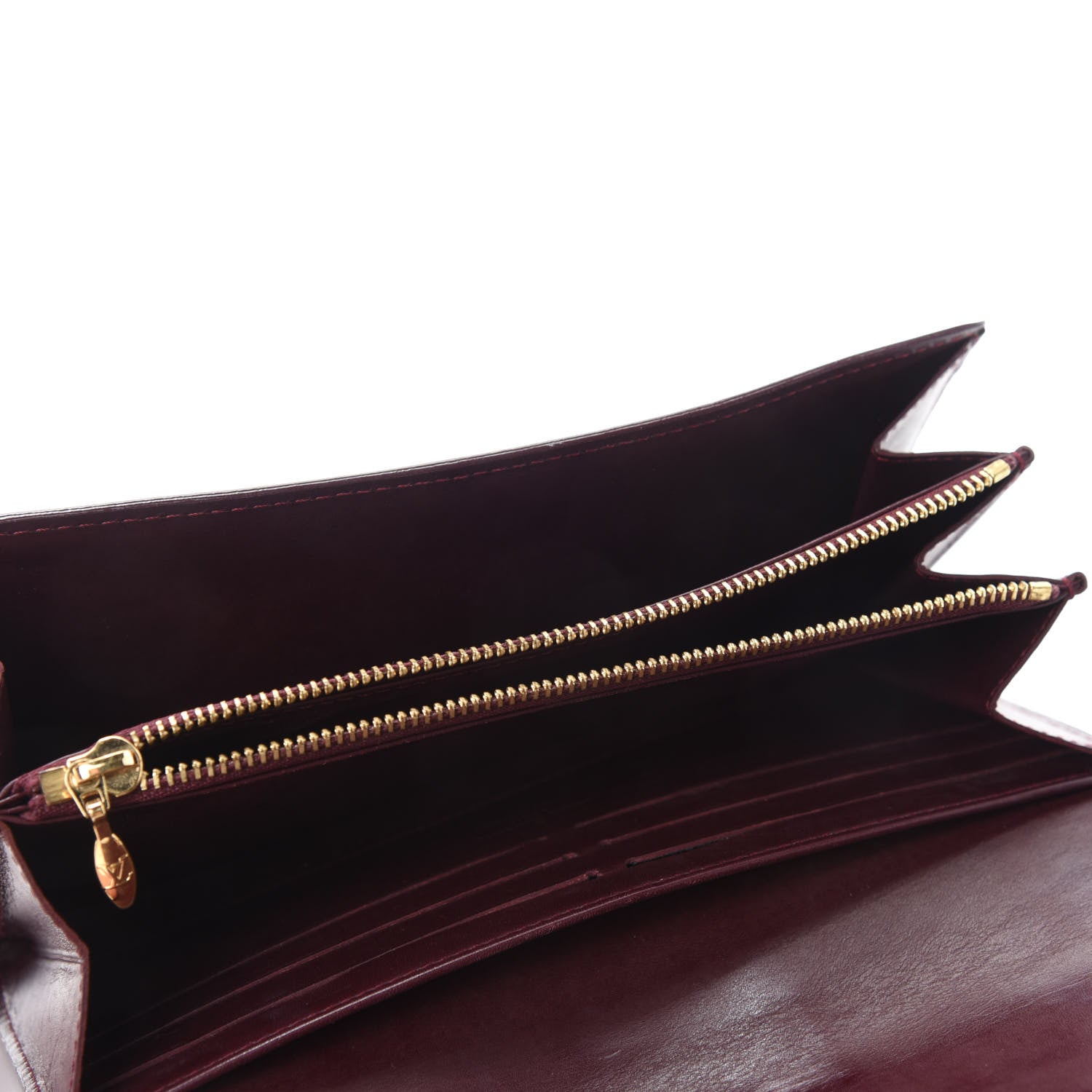 Louis Vuitton Vernis Sarah Noeud Wallet Rouge Fauviste 5 of 8