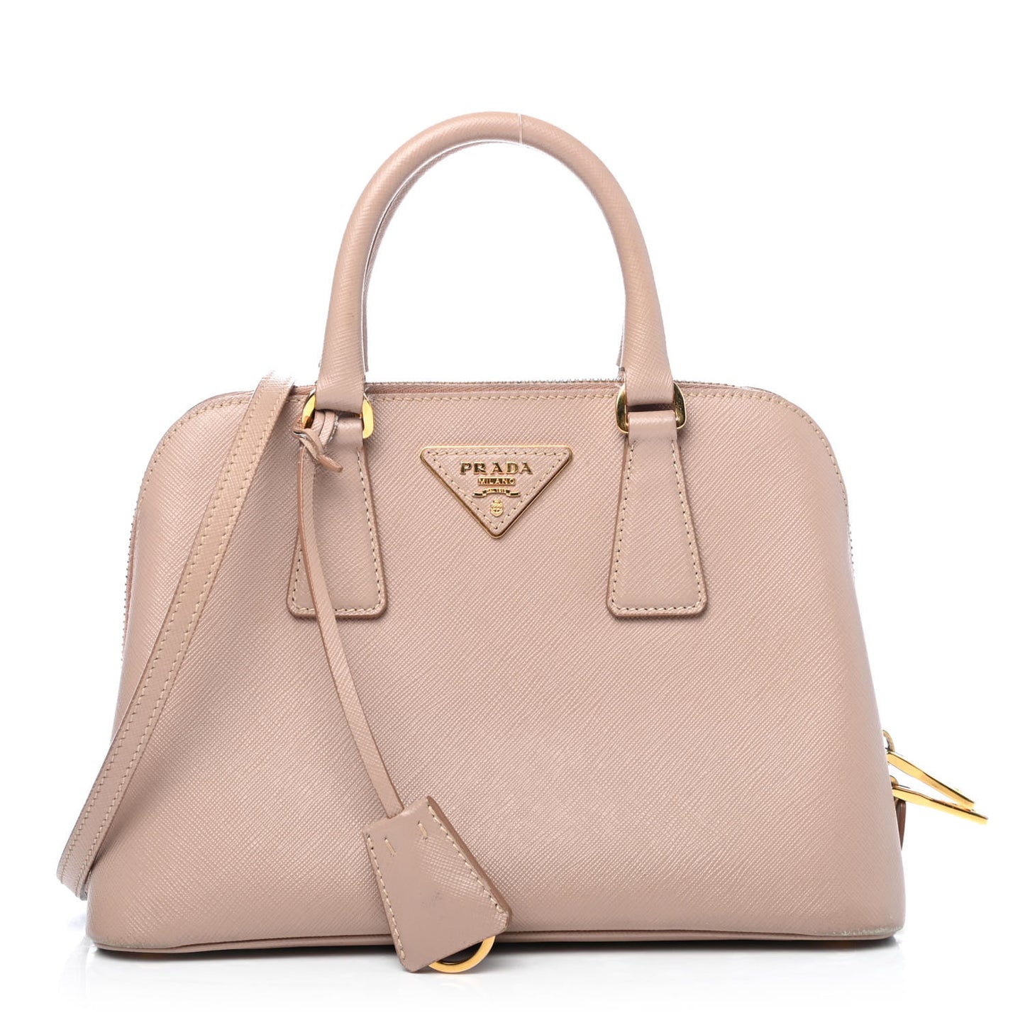 Saffiano Lux Small Promenade Tote Cammeo