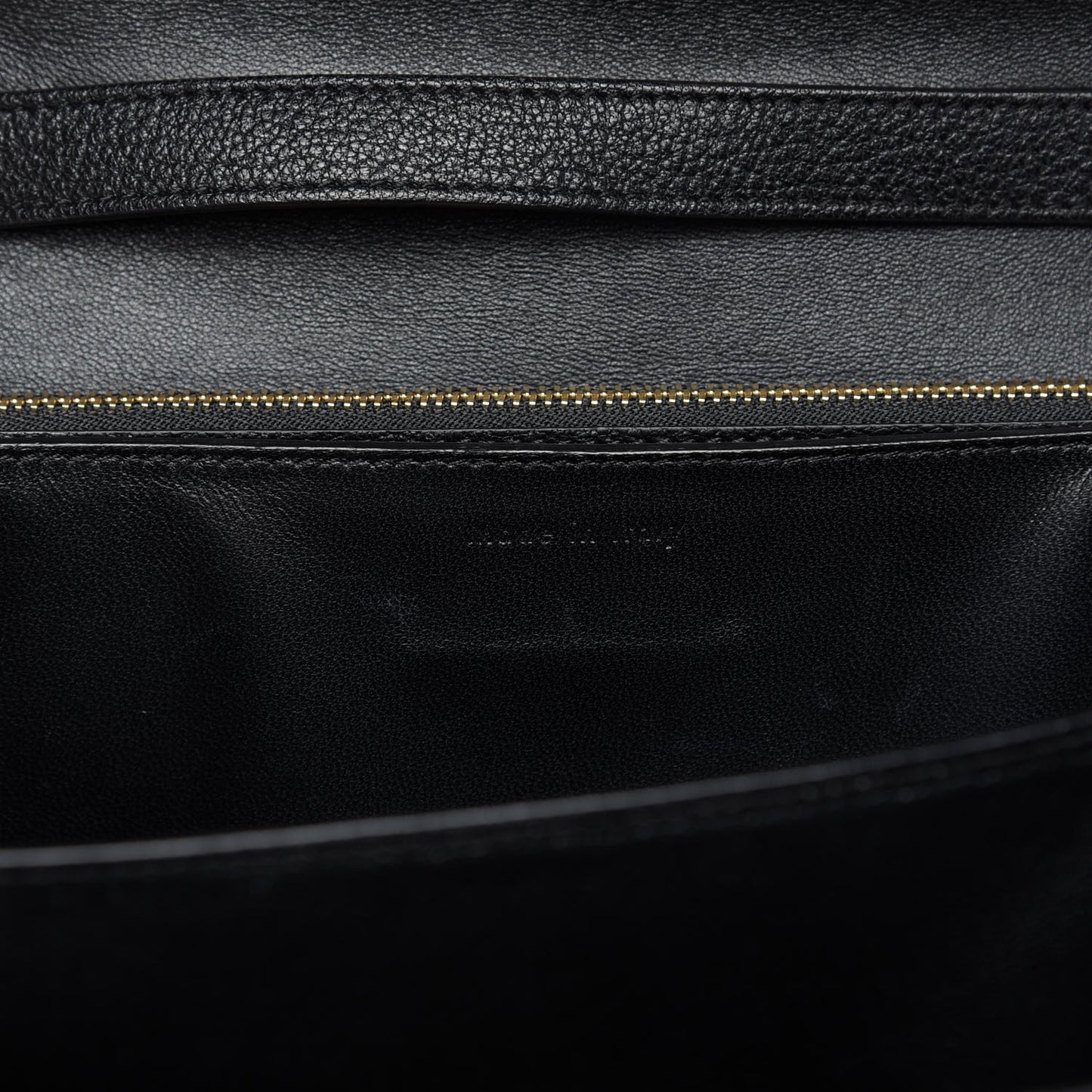 Goatskin Medium Classic Box Flap Bag Black