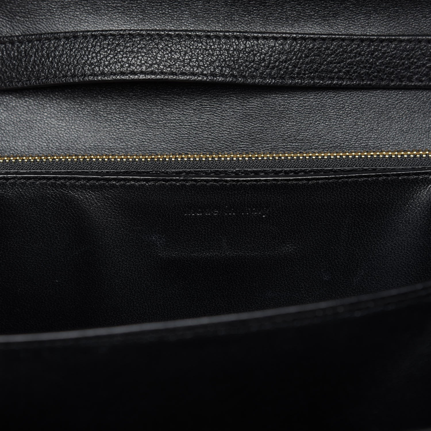 Celine Goatskin Medium Classic Box Flap Bag Black 9 of 9