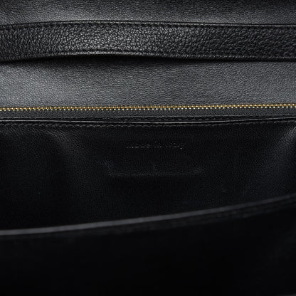 Celine Goatskin Medium Classic Box Flap Bag Black 9 of 9