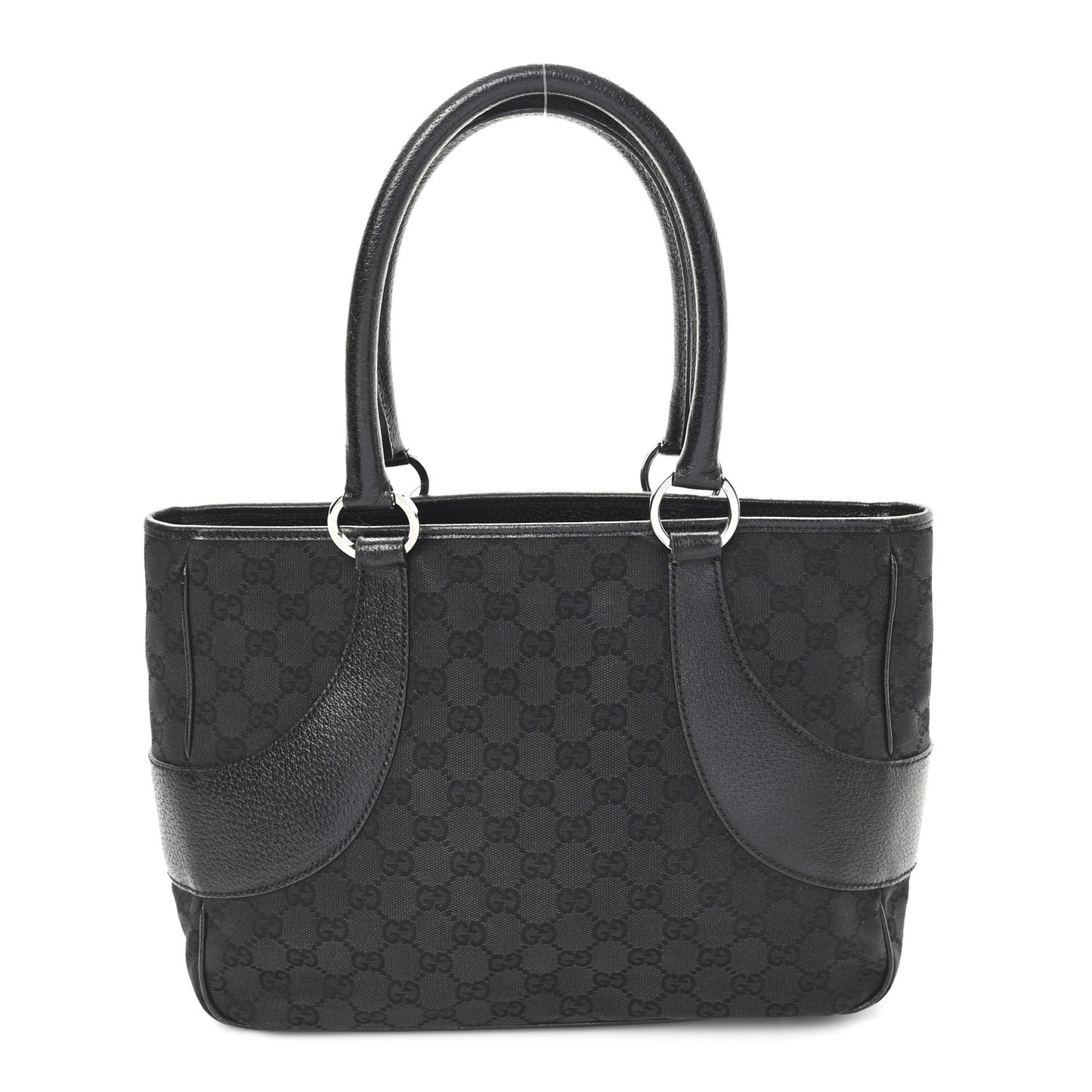 Monogram Shoulder Bag Black