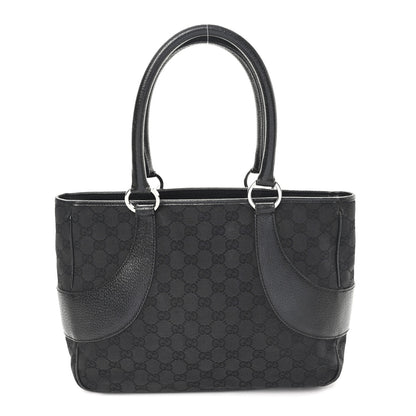 Gucci Monogram Shoulder Bag Black 1 of 10