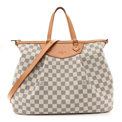 Louis Vuitton Damier Azur Siracusa GM 2 of 24