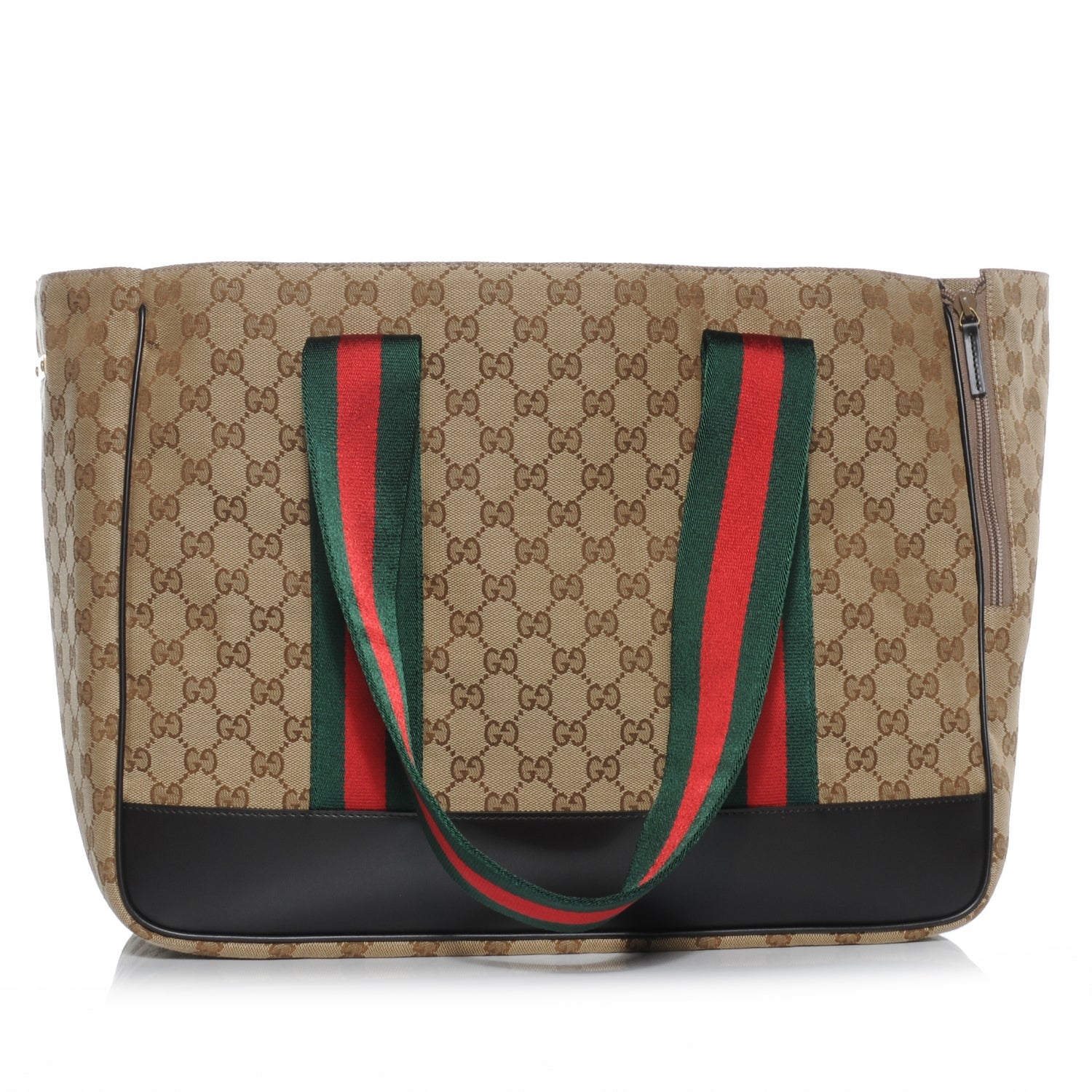 Gucci Monogram Web Dog Carrier 1 of 7