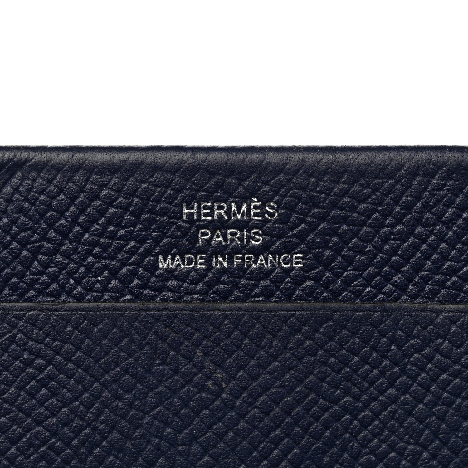 Hermes Epsom MC2 Gama Card Holder Bleu Encre Bleu Du Nord 6 of 6