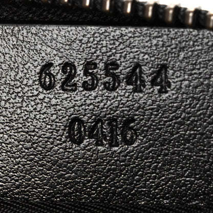 Gucci Calfskin Matelasse GG Marmont Pouch Cosmetic Case Black 7 of 14