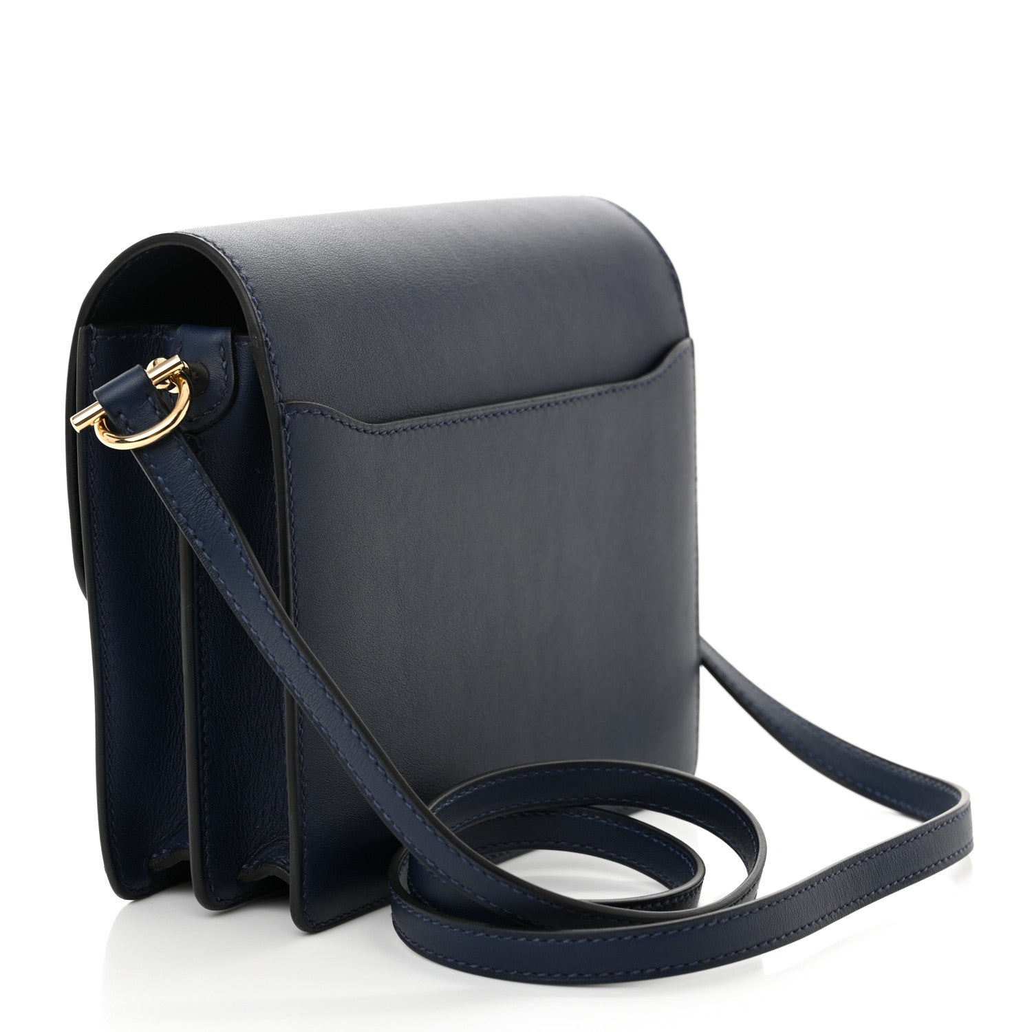Hermes Swift Mini Sac Roulis Bleu Saphir 3 of 13