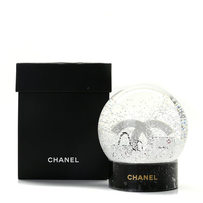 Chanel Glass CC Shopping Bag Snow Globe 6 of 6