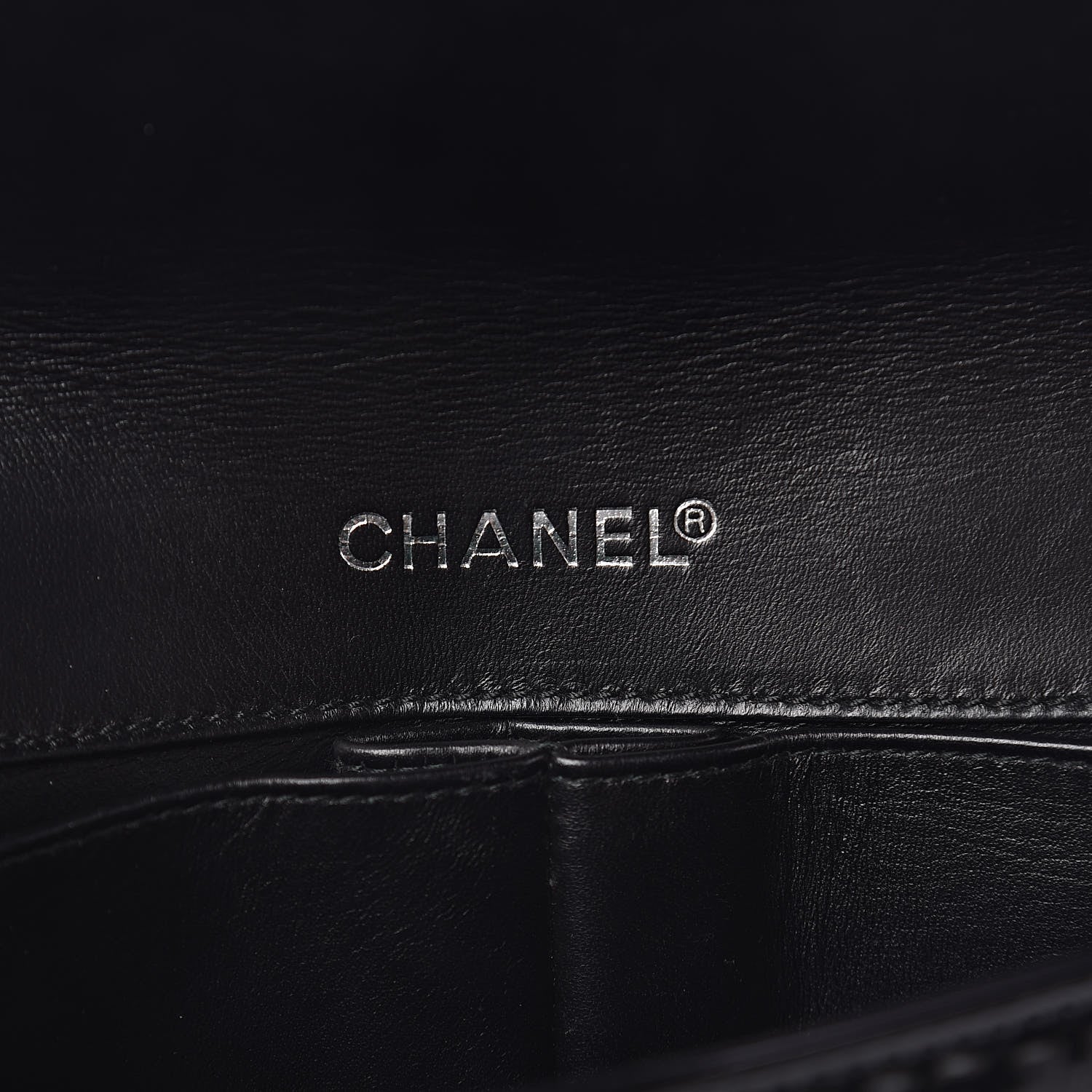 Chanel Patent Perforated Camellia East West Flap Black 6 of 11