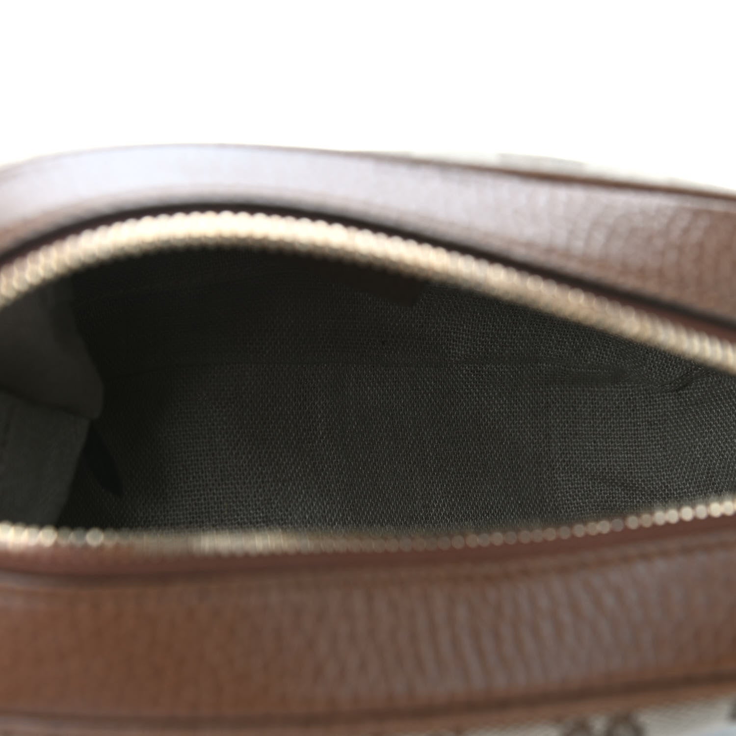 Gucci Monogram Mini Bree Messenger Bag Beige Tabacco 5 of 9