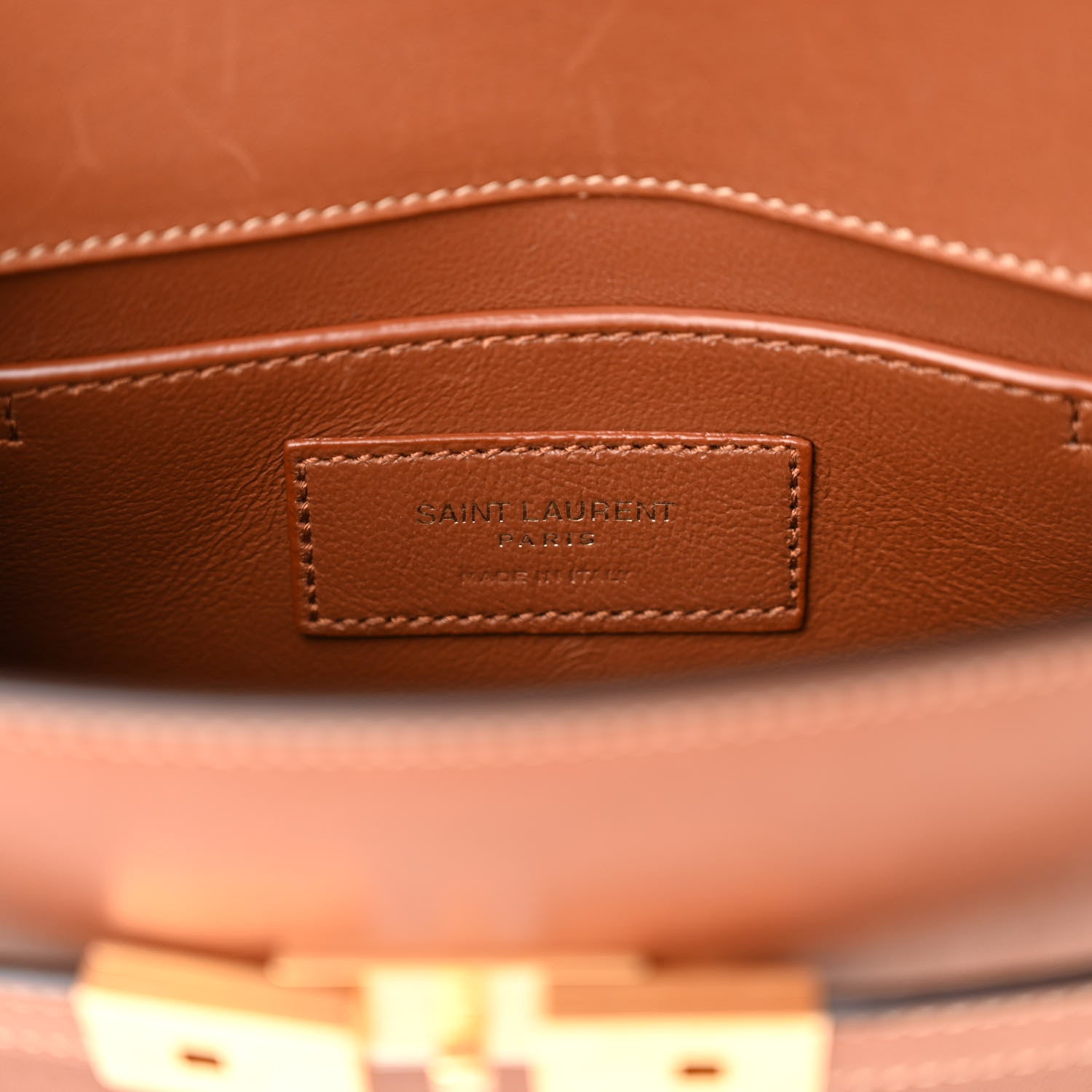 Saint Laurent Smooth Calfskin Mini Manhattan Shoulder Bag Brick 6 of 13